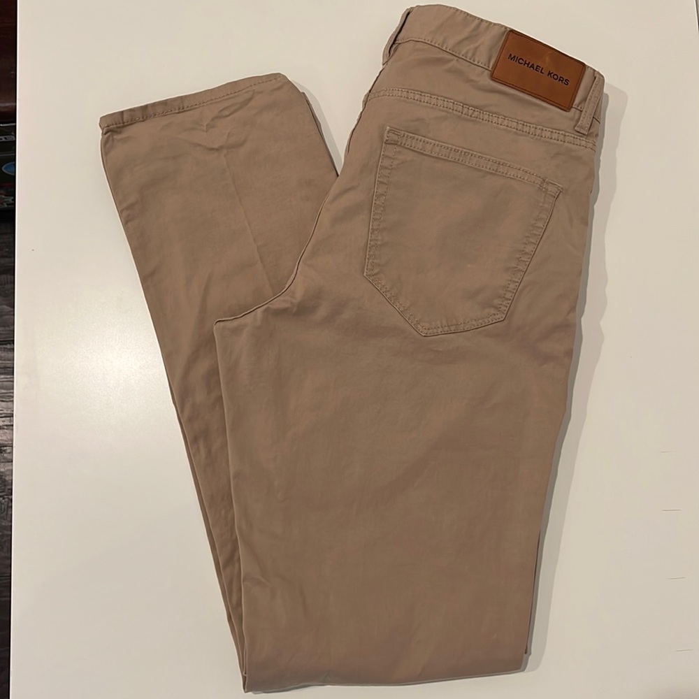 Michael Kors Mens Tailored Fit Chino (30/32)